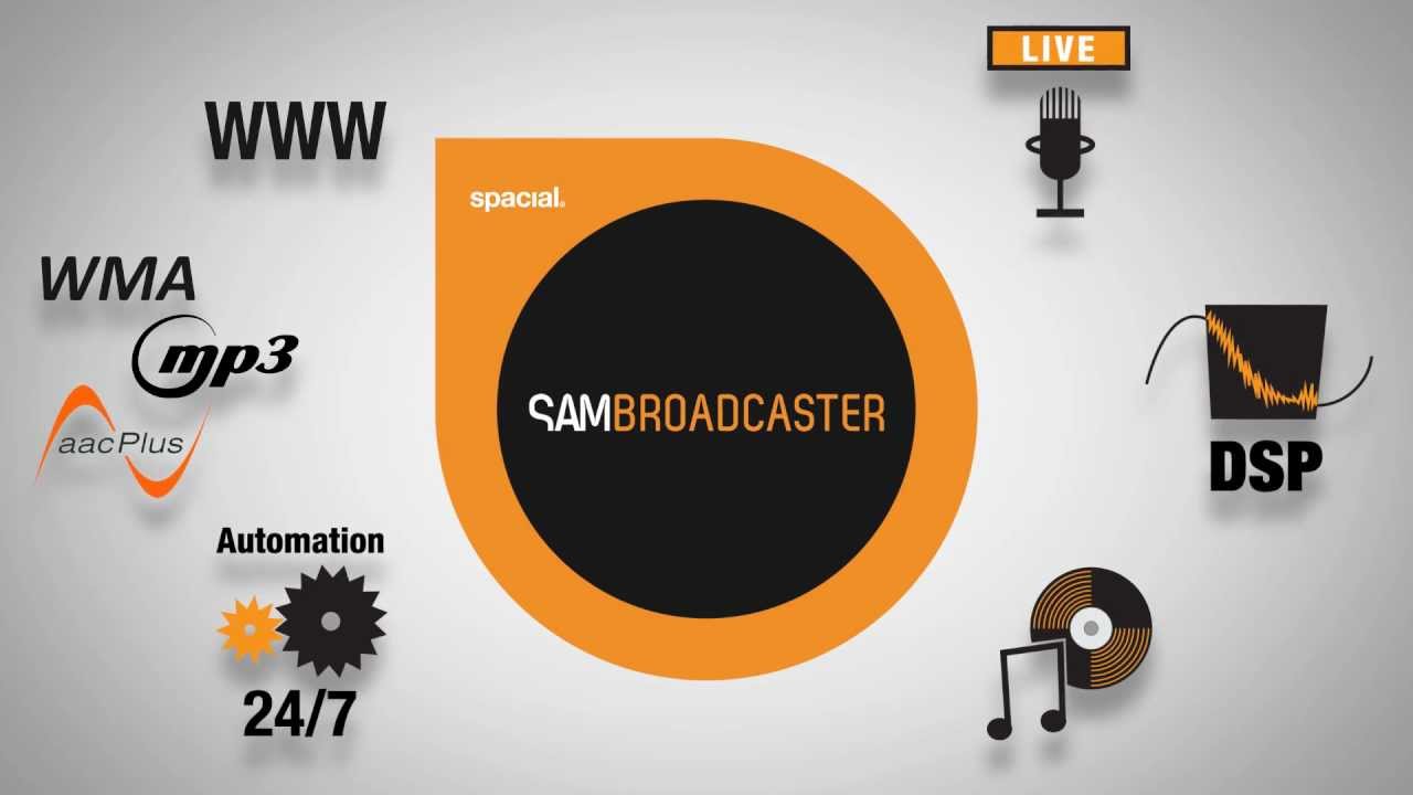 SAM Broadcaster Pro 2023.12 Crack With Serial Key Free Download 2024
