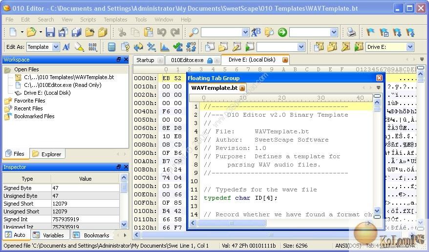 SweetScape 010 Editor 13.0.1 Crack + Serial Key Free Download 2023