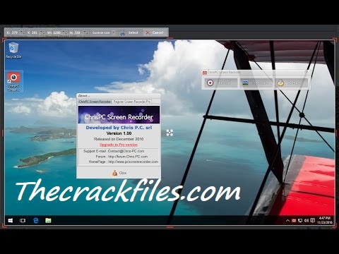 ChrisPC Screen Recorder Pro 3.0.0.3 Crack + Serial Key Free Download 2023